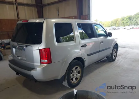 2010 Honda Pilot Lx z USA, uszkodzony, nr VIN 5FNYF4H22AB003466